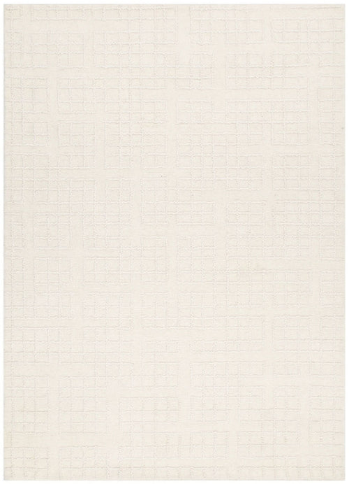 Abasco Ivory Knitted Wool Rug wool rug – main product image