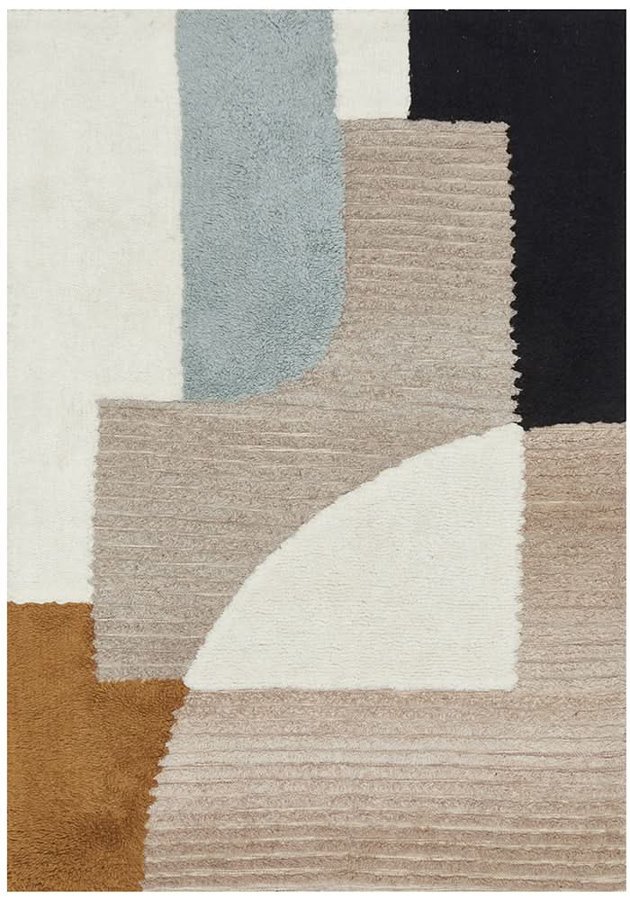 Altura Mosaic Multi Wool Rug - full rug