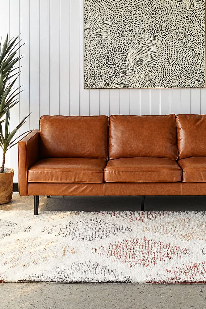 Altura Nomad Cream Wool Rug - styled room