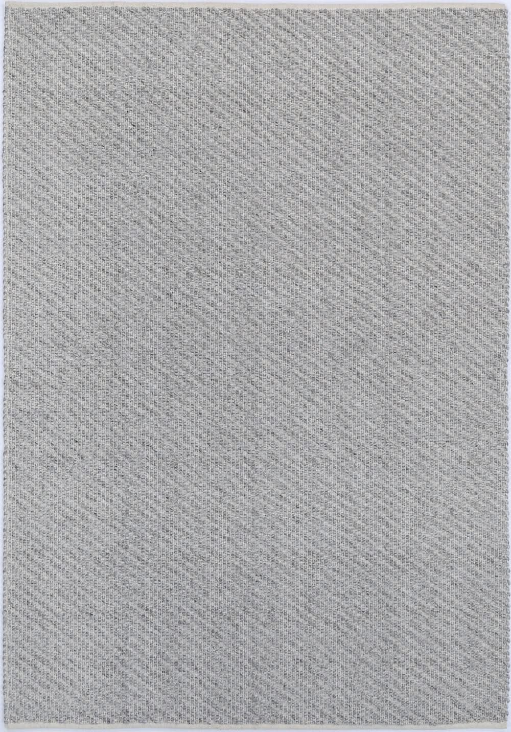 Basalt Grey Wool Blend Textured Rug wool rug – product view 4