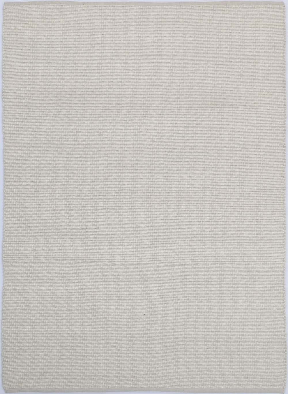 Basalt Ivory Wool Blend Textured Rug wool rug – main product image