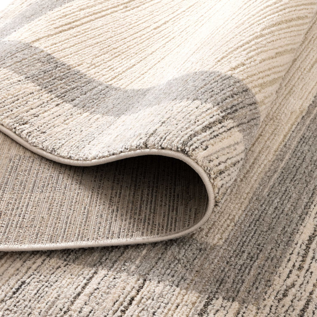 Serene Grey Border Rug - N002 — detail 4