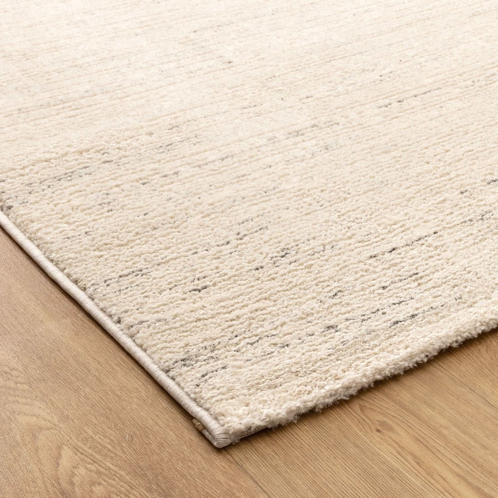 Serene Faded Lines Ivory Grey Rug - N013 - New Arrival — detail 4