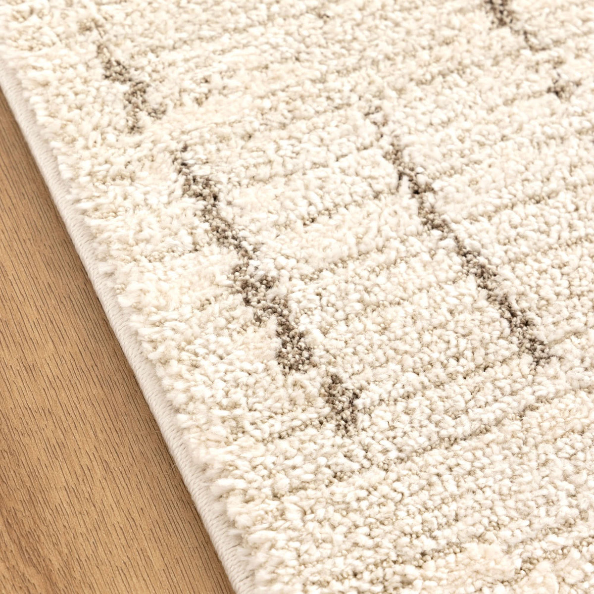 Serene Scandi Cream Rug - N004 — detail 6