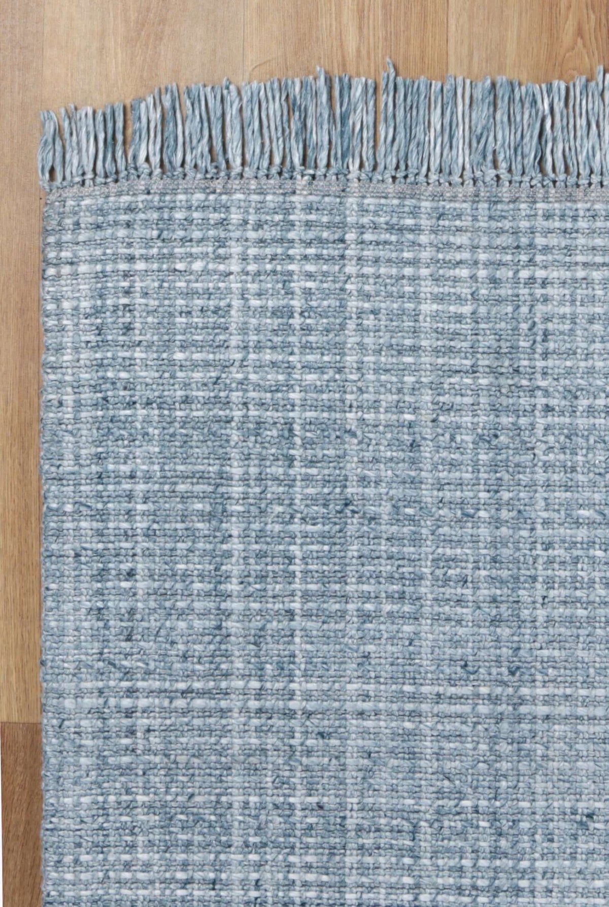Boucle Ocean Wool Blend Rug room view
