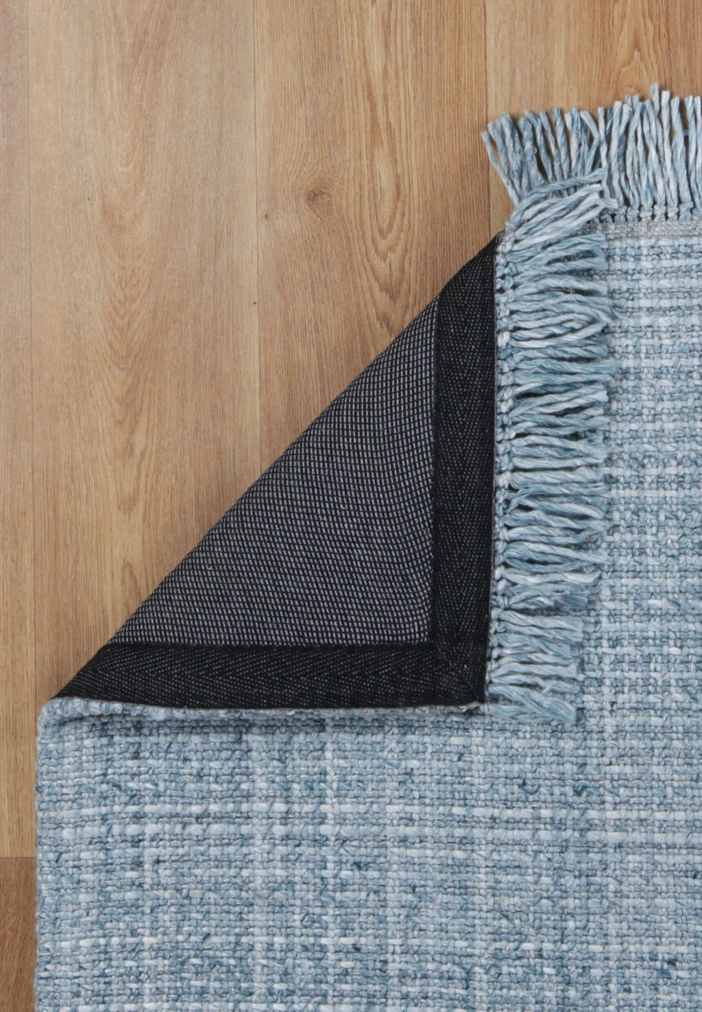 Boucle Ocean Wool Blend Rug texture