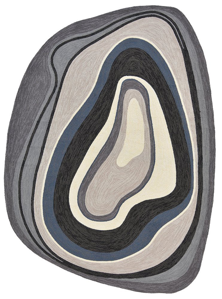 Brink & Campman Aureo Grey Outdoor Rug 477304