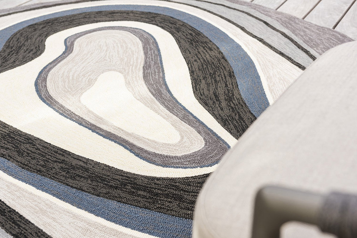 Brink & Campman Aureo Grey Outdoor Rug 477304