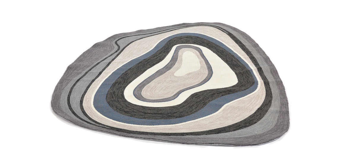 Brink & Campman Aureo Grey Outdoor Rug 477304