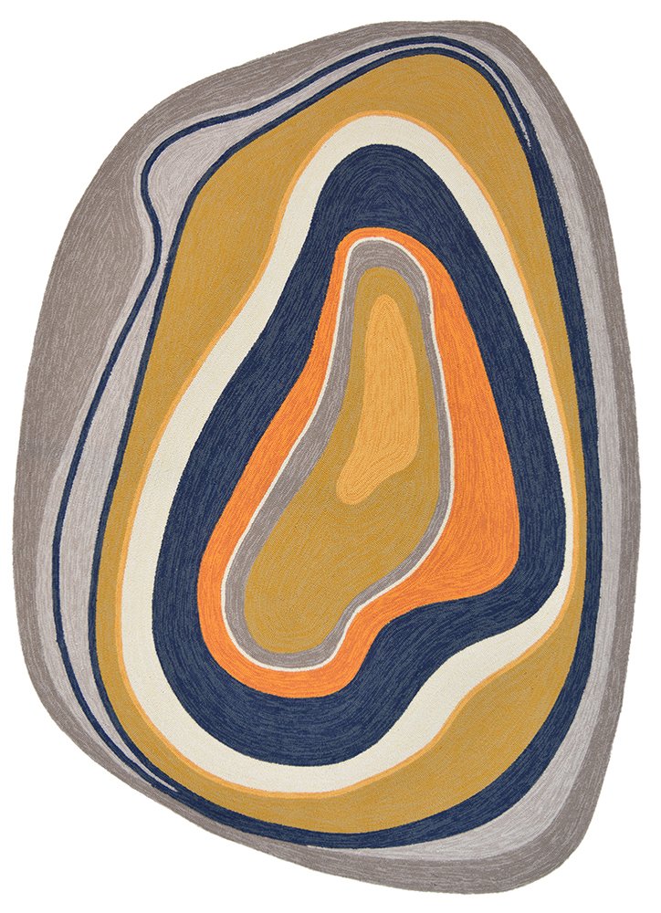 Brink & Campman Aureo Ochre Outdoor Rug 477306