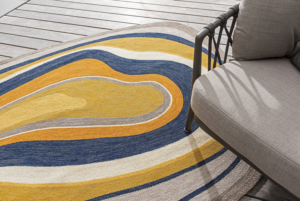 Brink & Campman Aureo Ochre Outdoor Rug 477306