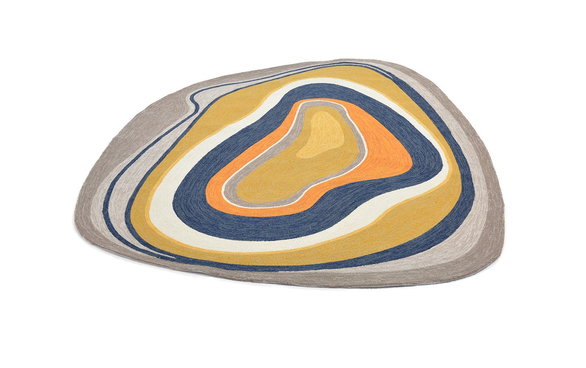 Brink & Campman Aureo Ochre Outdoor Rug 477306