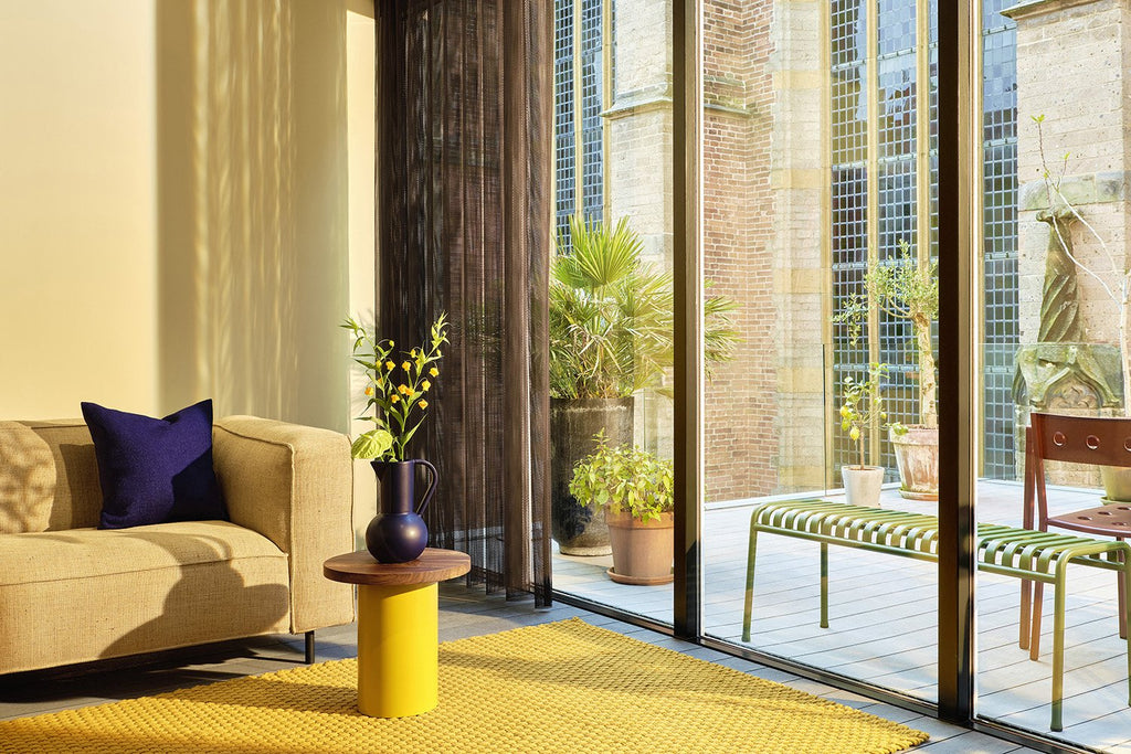 Brink & Campman Treccia Mustard Outdoor Rug 497006