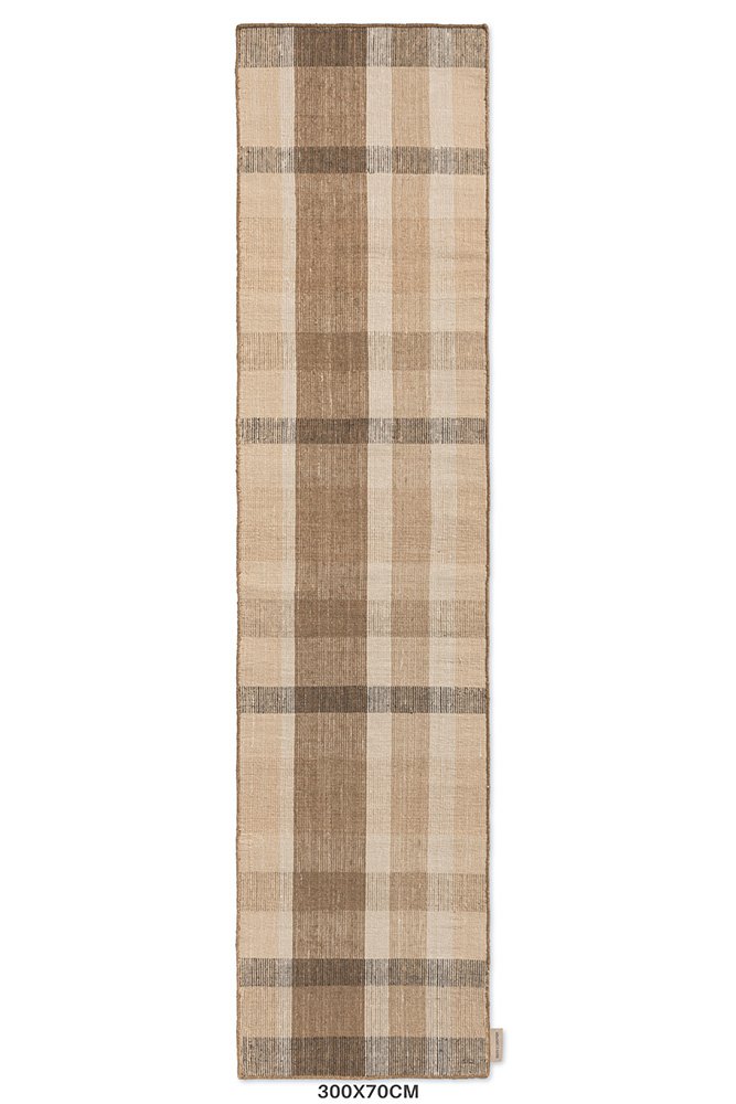 Brink & Campman Zonara Cashew Block Stripe Outdoor Runner 497501