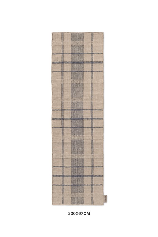 Brink & Campman Zonara Denim Check Outdoor Runner 497408