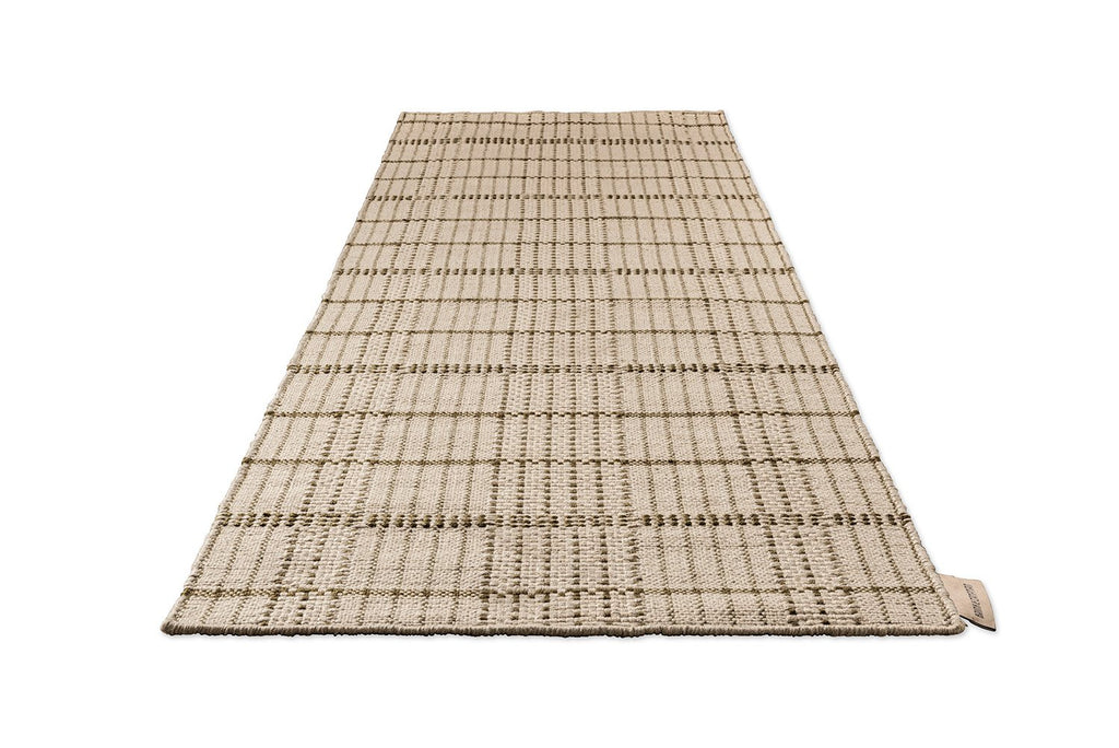 Brink & Campman Zonara Olive Stitch Outdoor Runner 495707