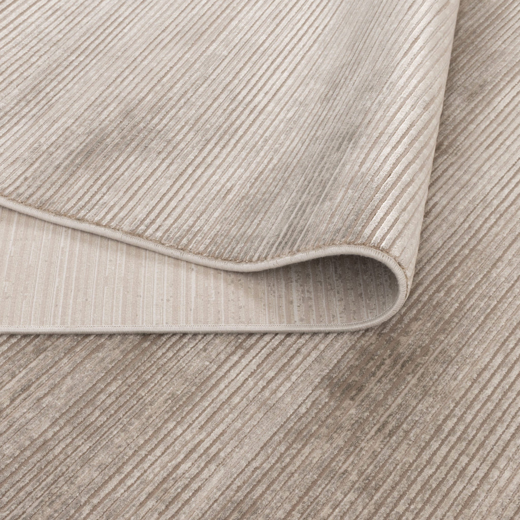 Palazzo Stripe Beige Rug - CH02 — detail 4