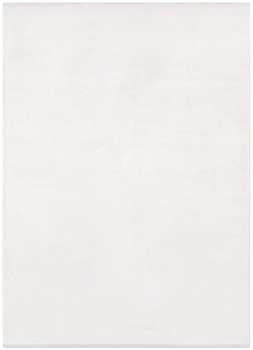 Palazzo Geometric Lines White Rug - CH03 — detail 2