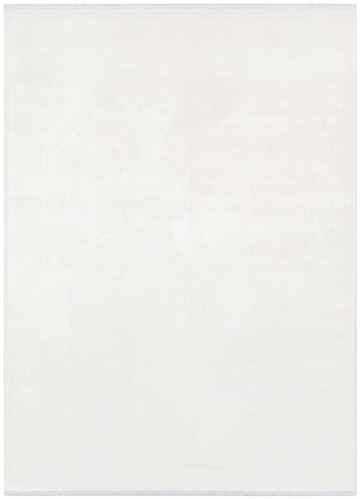 Palazzo Geometric Lines White Rug - CH03 — detail 2