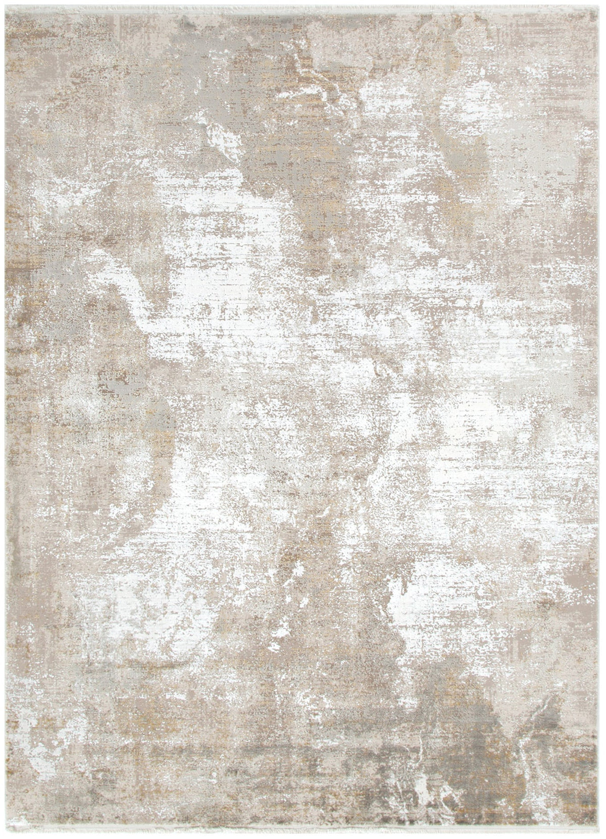 Palazzo Abstract Beige Rug - CH05 — detail 2