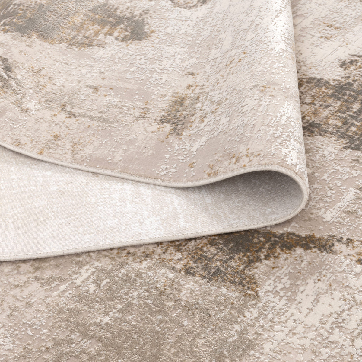 Palazzo Abstract Beige Rug - CH05 — detail 4