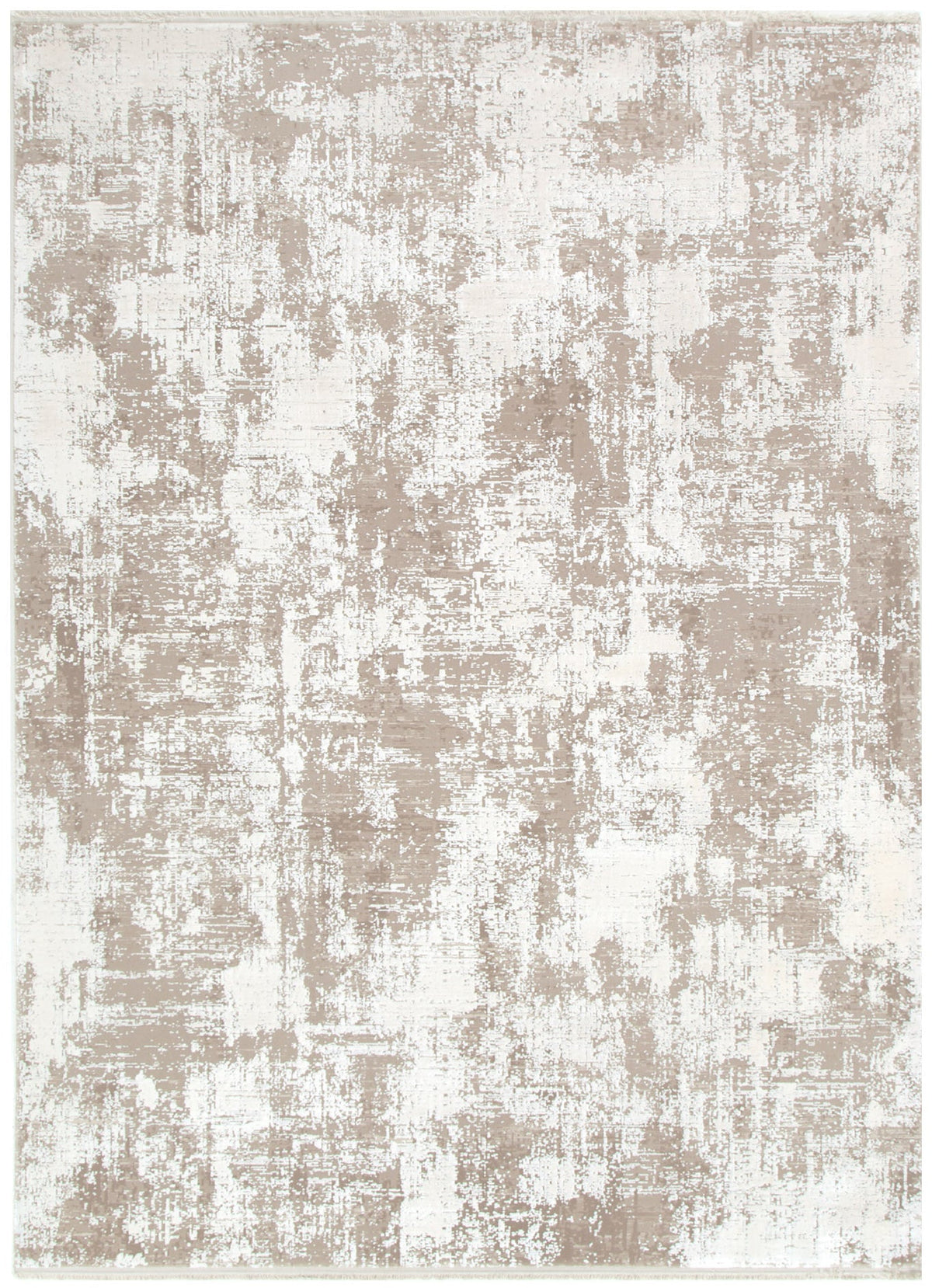Palazzo Distressed Beige and White Rug - CH07 — detail 2