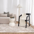 Palazzo Distressed Beige and White Rug - CH07 — room or full rug view
