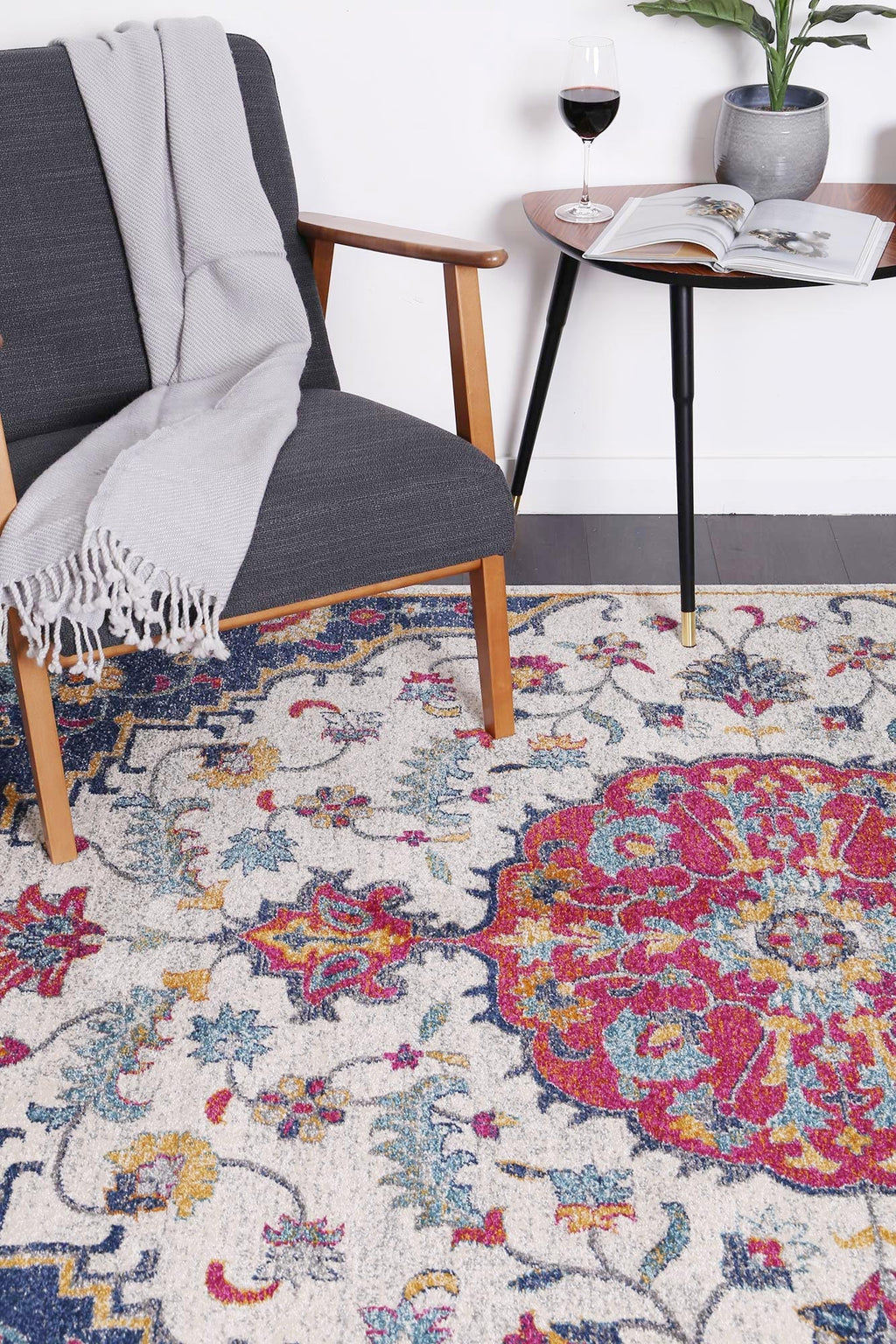 Fiorenza Tiffany Multi Rug -  DEL16 — room or full rug view