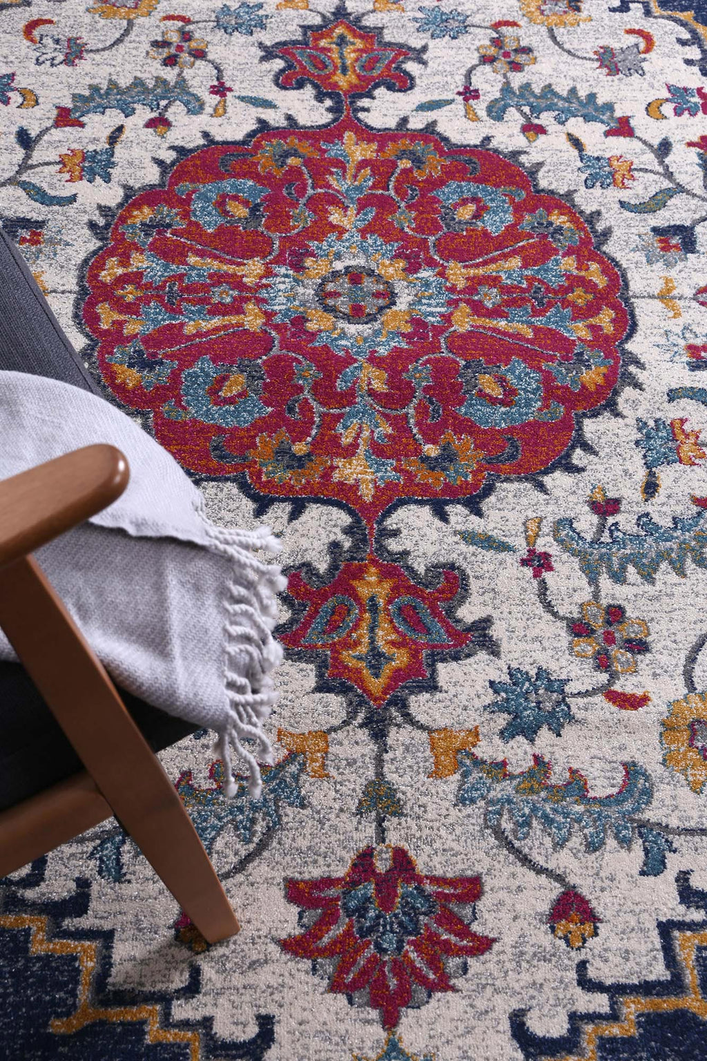 Fiorenza Tiffany Multi Rug -  DEL16 — detail 6