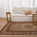 Sarmaya H003 Cream — room or full rug view