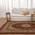 Sarmaya H006 Red — room or full rug view