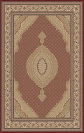 Mehrava 10828 RED (013) — room or full rug view