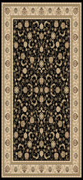 Mehrava 12679 BLACK(091) — room or full rug view