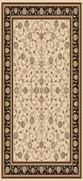 Mehrava 12679 CREAM (060) — room or full rug view