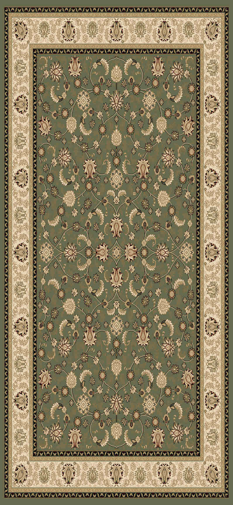 Mehrava 12679 GREEN (040) — detail 2