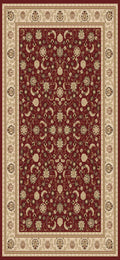 Mehrava 12679 RED (010) — room or full rug view