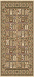 Mehrava 8147 CREAM (060) — room or full rug view