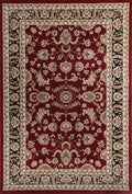 Ravello 500 Red/Black — room or full rug view
