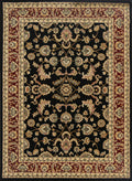 Ravello 500 Black/Red — room or full rug view