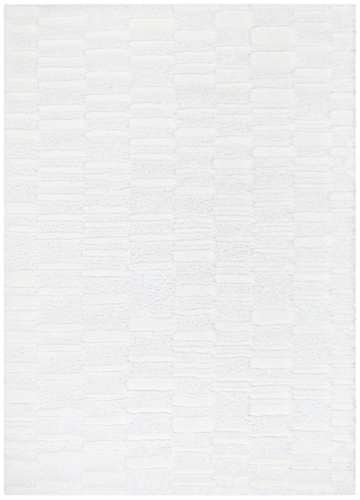 Castello Lines Ivory Shaggy Rug - MADRID06 — detail 2