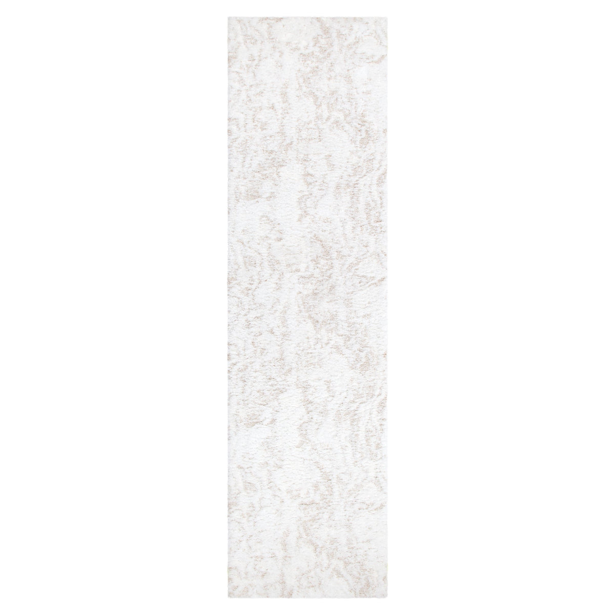 Castello Watercolour Ivory & Beige Shaggy Rug - MADRID03 — detail 6
