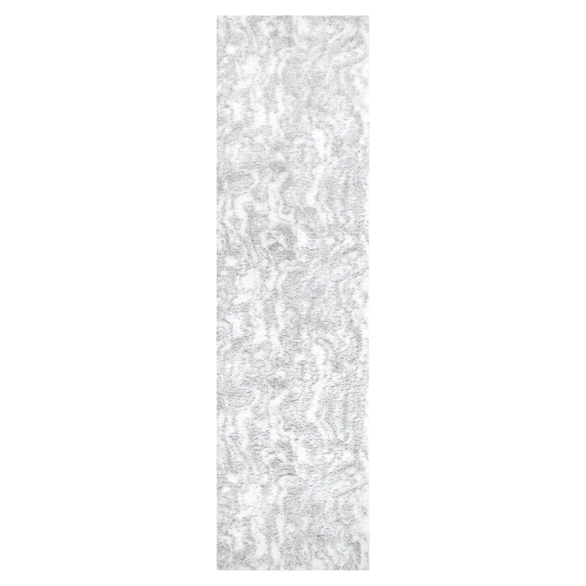 Castello Watercolour Grey Shaggy Rug - MADRID02 — detail 6