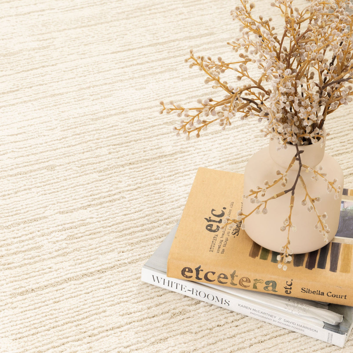 Serene Grey Border Rug - N002 — detail 5