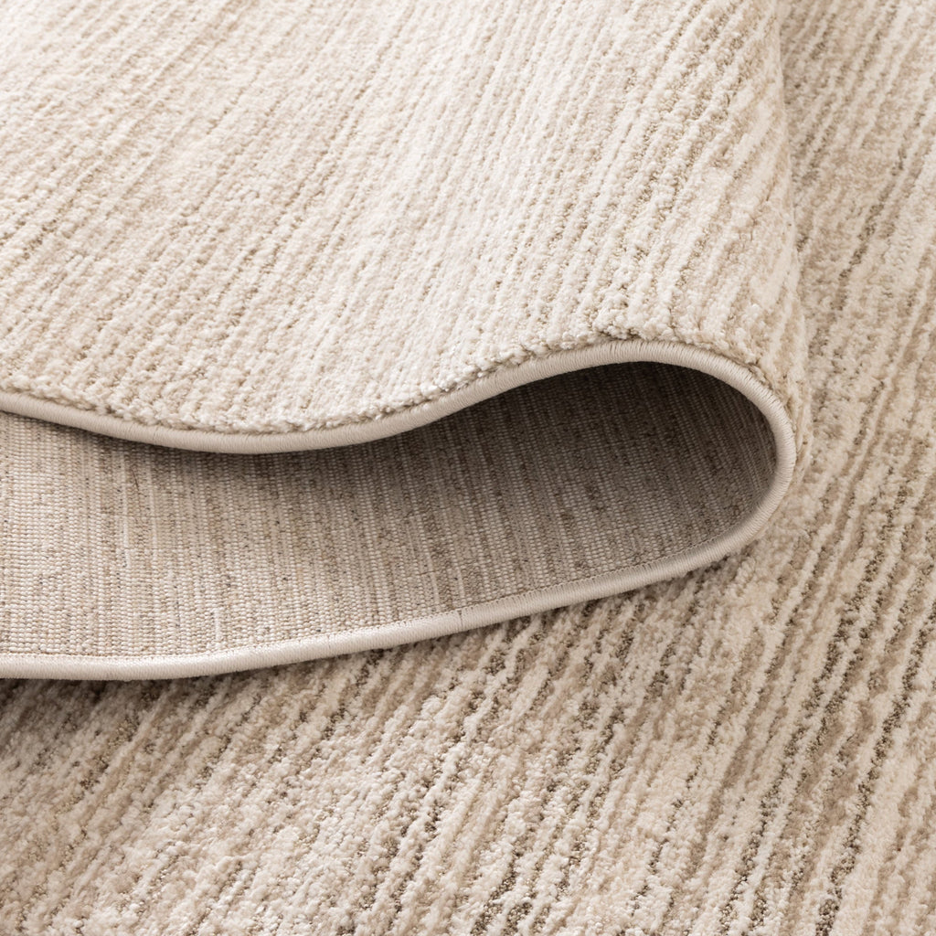 Serene Lines Cream Beige Rug - N003 — detail 4