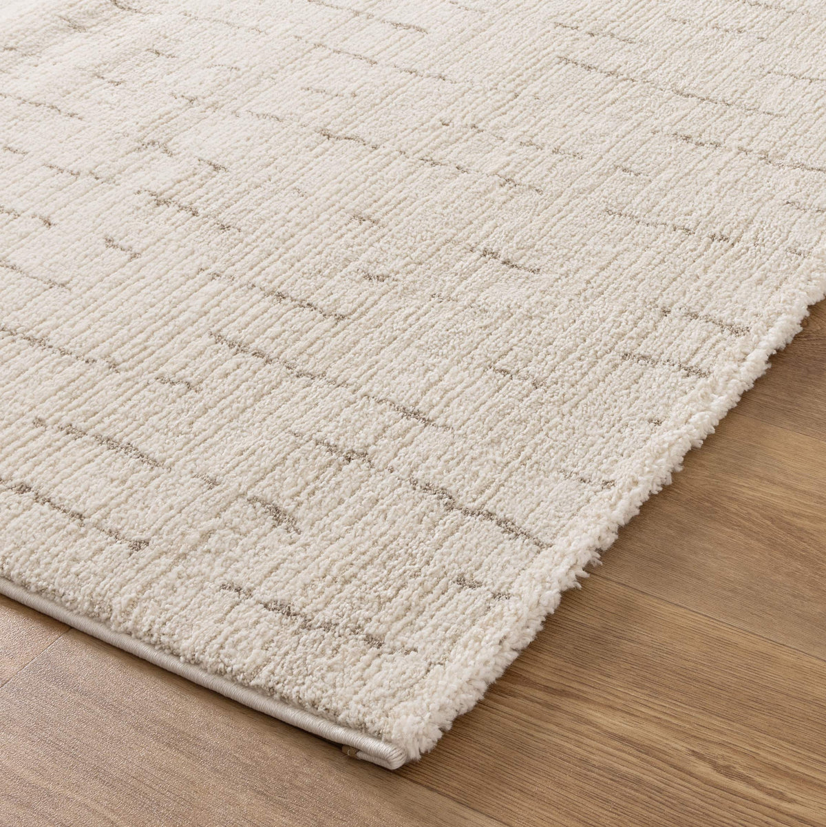 Serene Scandi Cream Rug - N004 — detail 3