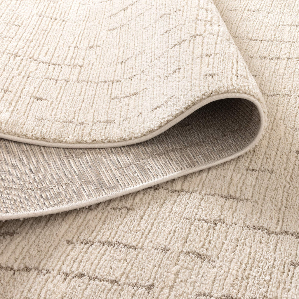 Serene Scandi Cream Rug - N004 — detail 4