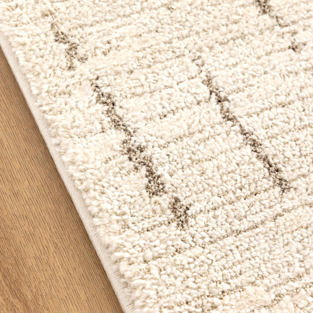 Serene Scandi Cream Rug - N004 — detail 6