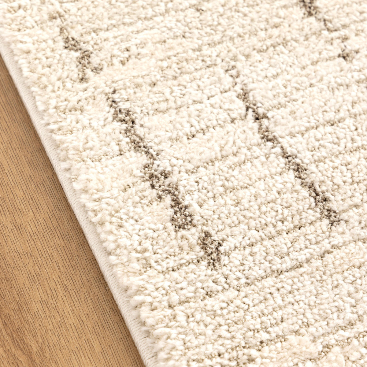 Serene Scandi Cream Rug - N004 — detail 6