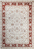 Bellavista Francesca Cream & Red Traditional Rug - 13414 10 — room or full rug view
