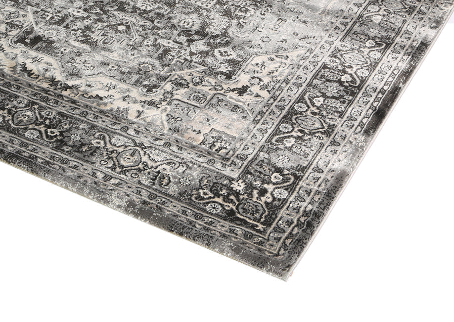 Bellavista Teresa Charcoal Traditional Rug - 14654 95 — detail 2